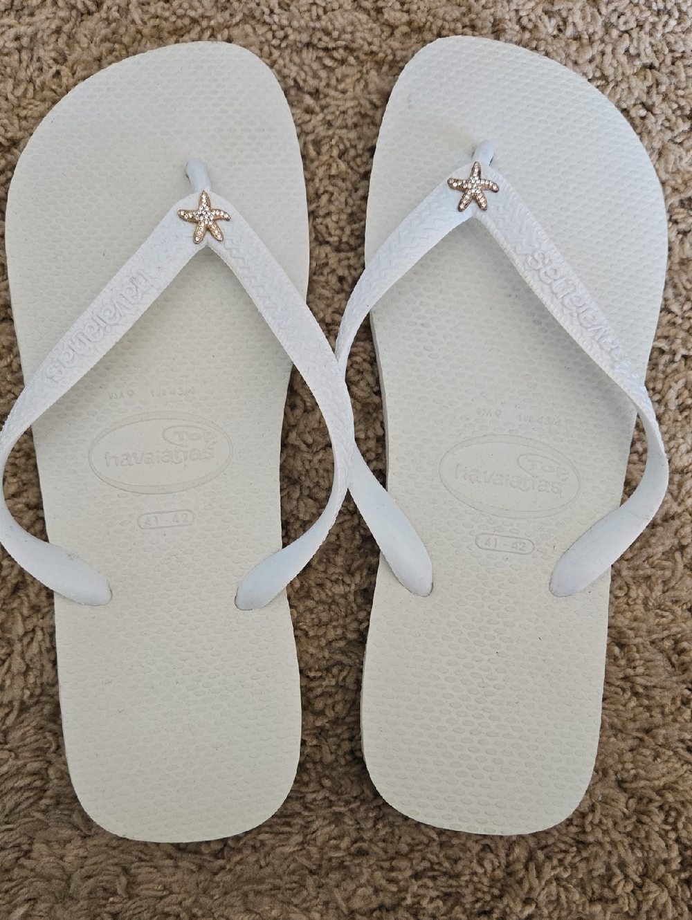 Havaianas' White Flip Flops